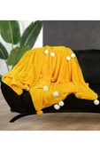 Özgüner Oyuncak Ponponlu 200*220 Cm Pelüş Tv Battaniyesi thumbnail 3