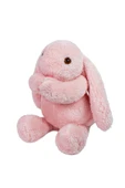 Ayıcı Oyuncak Özgüner Uyku Arkadaşım Tavşan 45 Cm Peluş Tavşan Pembe thumbnail 3