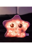 Ayıcı Oyuncak Uyku Arkadaşım Ledli Yıldız Yastık thumbnail 2