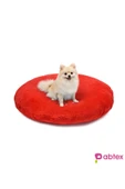 Ayıcı Oyuncak Pelüş Dokulu Kedi Köpek Yatağı 80 cm – Konforlu ve Dayanıklı thumbnail 2