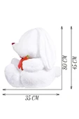 Ayıcı Oyuncak Pandamkee Sevimli 80 Cm Elinde Havuç Tutan Tavşan thumbnail 4