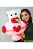Özgüner Oyuncak Sevimli Peluş Tavşanla Sevgi Buketi – Aşkınızı Tatlı Bir Şekilde İfade Edin thumbnail 5