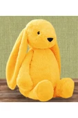 Ayıcı Oyuncak Özgüner Uyku Arkadaşım Tavşan 45 Cm Peluş Tavşan Sarı thumbnail 2