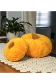 Harika Peluş Fabrikası Pabtex Dekoratif Peluş Kabak Kırlent Yastık Seti 2'li - Şık Tasarım thumbnail 2
