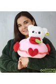 Ayıcı Oyuncak Sevimli Peluş Tavşanla Sevgi Buketi – Aşkınızı Tatlı Bir Şekilde İfade Edin thumbnail 7