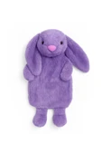 Özgüner Oyuncak Pabtex Peluş Lila Tavşan Su Torbası Kılıfı – Sevimli Ve Fonksiyonel Kış Yardımcısı thumbnail 3