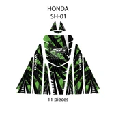 Honda SH-125 ( 2024 ) ile Uyumlu 11 Parça Tank Pad Seti GC21-1 thumbnail 2