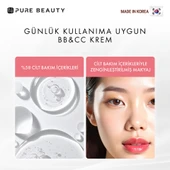 Pure Beauty, CC Krem, SPF50, PA++++, Natural - 30 ml (Yeni Ürün 4+) thumbnail 5
