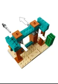Lego Minecraft Serseri Köylü Çöl Devriyesi 21267 Lisanslı Ürün thumbnail 4