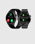 AMOLED Ekranlı Smartwatch – 3 Kordonlu, Kalp Atış & Uyku Takipli Akıllı Saat thumbnail 2