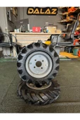 Taral 23 M Benzinli Honda Motorlu Çapa Makinesi UYUMLU DOLGU PATLAMAZ LASTİK TAKIMI thumbnail 1