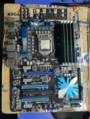 ASUS P7P55D-E DELUXE P55 DDR3 GLAN+SATA 16X 2.EL KULLANILMIŞ thumbnail 1