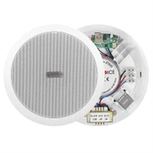 Magicvoice TPI-351 6 İnç 16 Cm Hat Trafolu Alçıpan Asma Tavan Tipi Hoparlör Mağaza Kolon 6W RMS MP3 Usb Uyumlu Beyaz thumbnail 1