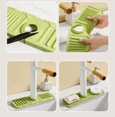 Mutfak Banyo Lavabo Kenarı Silikon Mat Gri thumbnail 3