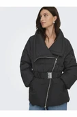 Only Chıka Lıfe Belted Puffer Kadın Ceket 15356918 thumbnail 4