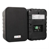 Magicvoice F-LHY4A 4 İnç 10 Cm Hat Trafolu Duvar Tipi Sütun Okul Cami Hoparlör 10W RMS 150W Peak MP3 USB Uyumlu Çiftli Takım Set thumbnail 1