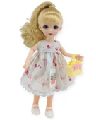 Kızılkaya Anbibi Premium Oyuncak Bebek Aksesuarlı Beyaz Elbiseli WX1962 thumbnail 2