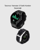 AMOLED Ekranlı Smartwatch – 3 Kordonlu, Kalp Atış & Uyku Takipli Akıllı Saat thumbnail 4
