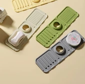 Mutfak Banyo Lavabo Kenarı Silikon Mat Gri thumbnail 2