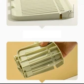 Mutfak Banyo Lavabo Kenarı Silikon Mat Gri thumbnail 4