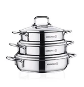 A1675 PERLA Omlet 6prç Tencere Seti thumbnail 2