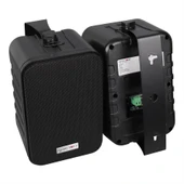 Magicvoice F-LHY4A 4 İnç 10 Cm Hat Trafolu Duvar Tipi Sütun Okul Cami Hoparlör 10W RMS 150W Peak MP3 USB Uyumlu Çiftli Takım Set thumbnail 2