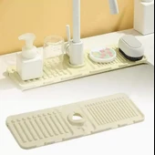 Mutfak Banyo Lavabo Kenarı Silikon Mat Gri thumbnail 1