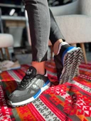 KB-N1 Kuback Siyah Mavi Detaylı Günlük Erkek Ayakkabı thumbnail 2