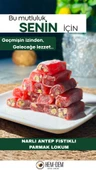 Narlı Antep Fıstıklı Parmak Lokum 500 gr thumbnail 1