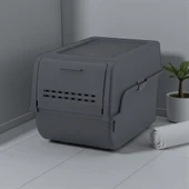 Technow Motek MT-40 S-Box 8 Litre Çok Amaçlı Organizer Düzenleyici Antrasit  2 Adet thumbnail 11