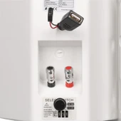 Magicvoice F-LHY4S 4 İnç 10 Cm Hat Trafolu Duvar Tipi Sütun Okul Cami Hoparlör 10W RMS 150W Peak MP3 USB Uyumlu Beyaz thumbnail 4