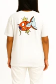Oversize Magikarp Cep ve Sırt Tasarımlı Unisex T-Shirt thumbnail 9