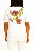 Oversize Pidgeotto Cep ve Sırt Tasarımlı Unisex T-Shirt thumbnail 9