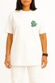 Oversize Bulbasaur Wikia Cep Baskılı Unisex T-Shirt thumbnail 2