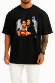 Oversize Lois And Clark Series And Season Folder İcons, Lois & Clark Göğüs Tasarımlı Unisex T-Shirt thumbnail 9