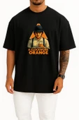 Oversize A Clockwork Orange Göğüs Tasarımlı Unisex T-Shirt thumbnail 11