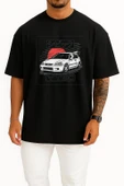 Oversize Honda Vtec Göğüs Tasarımlı Unisex T-Shirt thumbnail 11