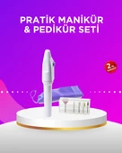 Elektrikli Manikür ve Pedikür Matkap Seti – Ayarlanabilir Hız, Ergonomik ve Sessiz thumbnail 1