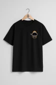 Oversize Dalgıç Başlığı - Diving Helmet Cep Tasarımlı Unisex T-Shirt thumbnail 9