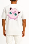 Oversize Jigglypuff Cep ve Sırt Tasarımlı Unisex T-Shirt thumbnail 12