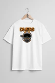 Oversize Divers Dalgıç Başlığı Göğüs ve Sırt Tasarımlı Unisex T-Shirt thumbnail 10