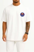 Oversize TCG Gemlik F-492 Cep ve Sırt Tasarımlı Unisex T-Shirt thumbnail 1