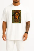 Oversize John Lennon You May Say İ M A Dreamer Göğüs Tasarımlı Unisex T-Shirt thumbnail 3
