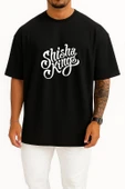 Oversize Shisha Kings Göğüs Tasarımlı Unisex T-Shirt thumbnail 9