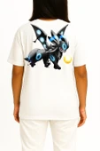 Oversize Umbreon Cep ve Sırt Tasarımlı Unisex T-Shirt thumbnail 4