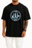 Oversize Ocean Voyage Göğüs Tasarımlı Unisex T-Shirt thumbnail 5