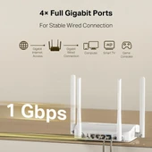 MERCUSYS MR25WBE WIFI7 BE3600 DUAL BAND ROUTER thumbnail 6