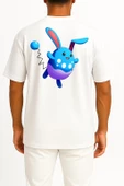 Oversize Azumarill Cep ve Sırt Tasarımlı Unisex T-Shirt thumbnail 7
