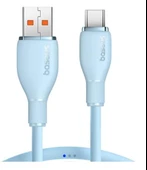 Baseus Pudding USB to C 100W Kablo 1.2m Mavi (P10355703311-00) thumbnail 1