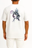 Oversize Mewtwo Cep ve Sırt Tasarımlı Unisex T-Shirt thumbnail 2
